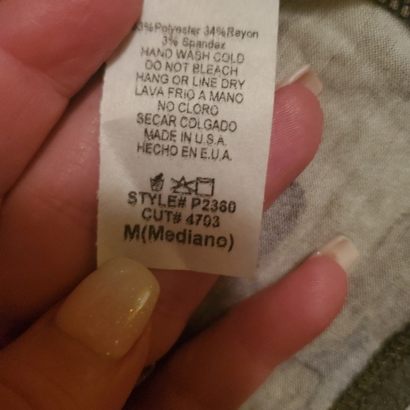 Faded Camo faux know tunic - Picture 5 of 5